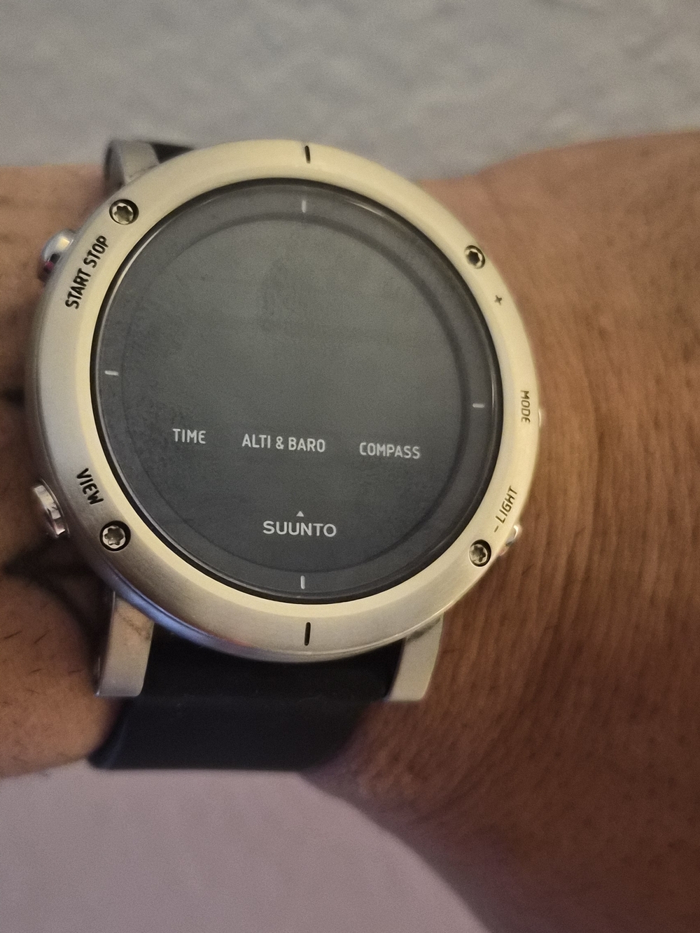 SUUNTO CORE Digital Watch Brushed Steel Tested Quartz 30M Water Resistant